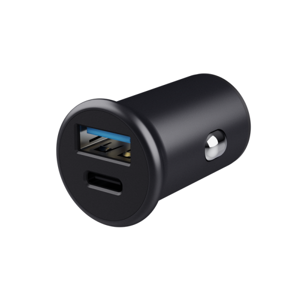 Trust Maxo Cargador de Coche 38W - 2 Puertos de Carga Rapida 38W